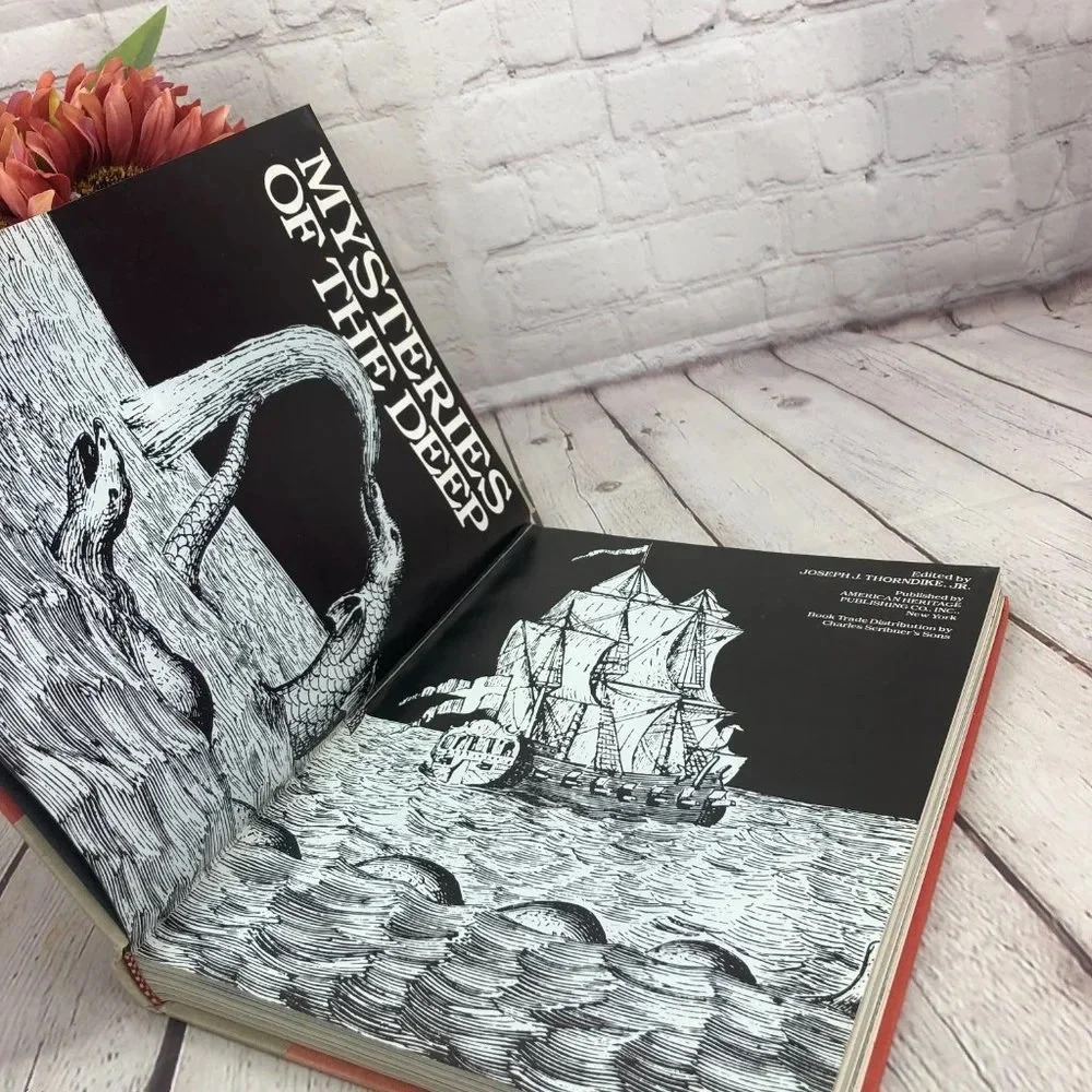 vintage Mysteries of the deep 1977 book - Picture 4 of 12